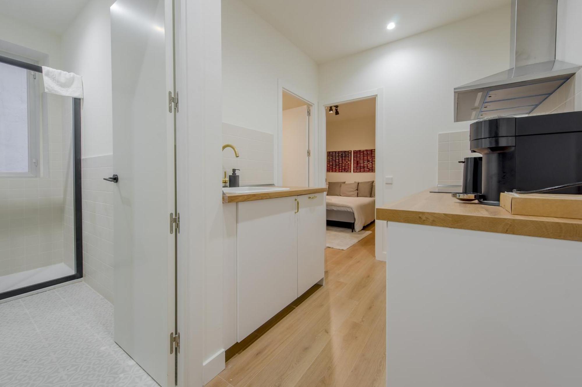 Cozy Apt Para 6Pax A Escasos Metros Del Retiro - Madrid E1 Exteriér fotografie