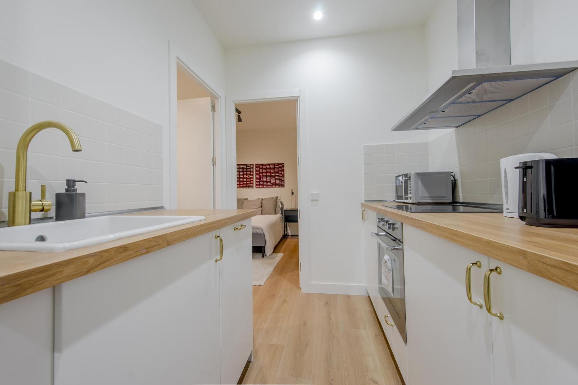 Cozy Apt Para 6Pax A Escasos Metros Del Retiro - Madrid E1 Exteriér fotografie