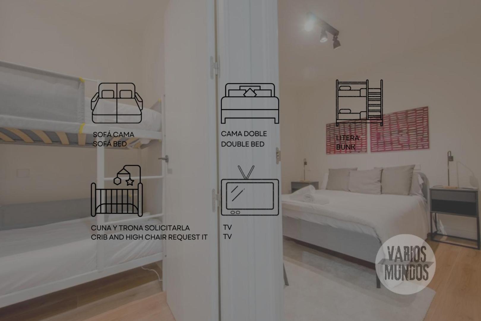 Cozy Apt Para 6Pax A Escasos Metros Del Retiro - Madrid E1 Exteriér fotografie