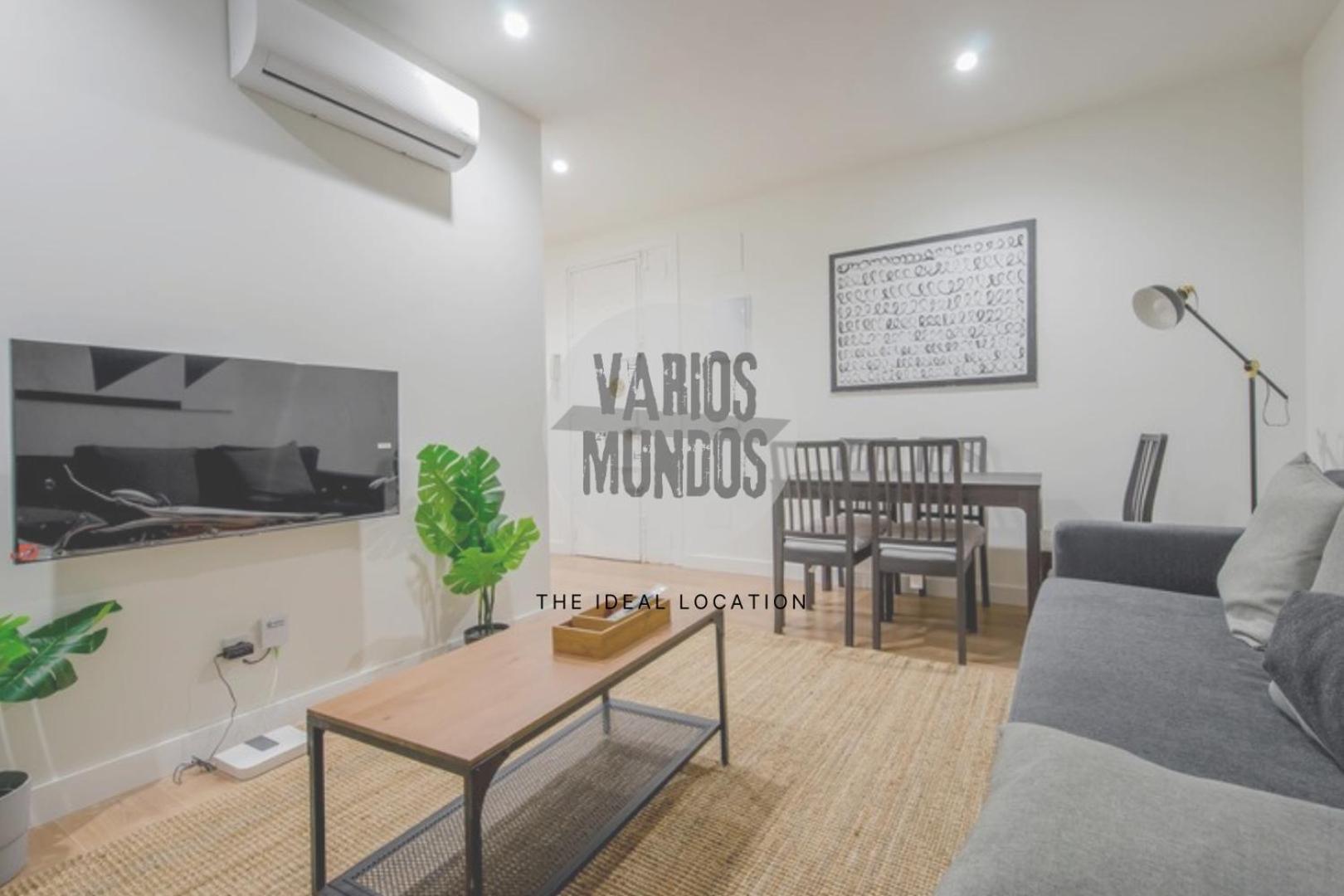 Cozy Apt Para 6Pax A Escasos Metros Del Retiro - Madrid E1 Exteriér fotografie
